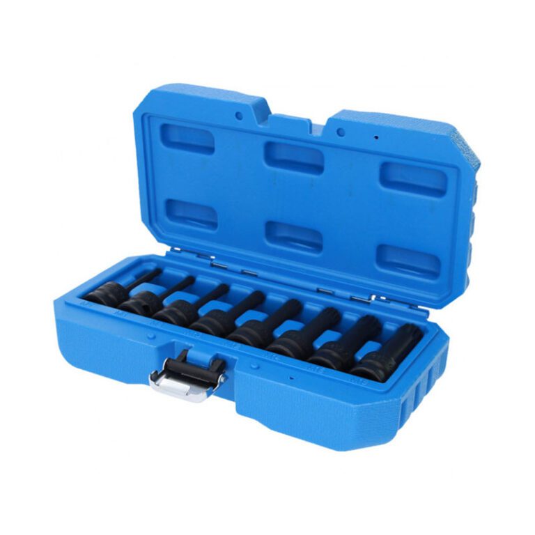 Chaves de Caixa de Impacto 1/2" XZN 8 Peças