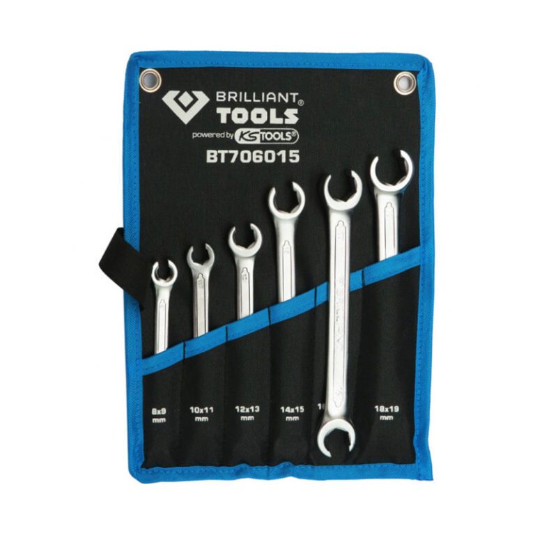 Jogo Chaves de Tubos 8-19mm 6 Pcs
