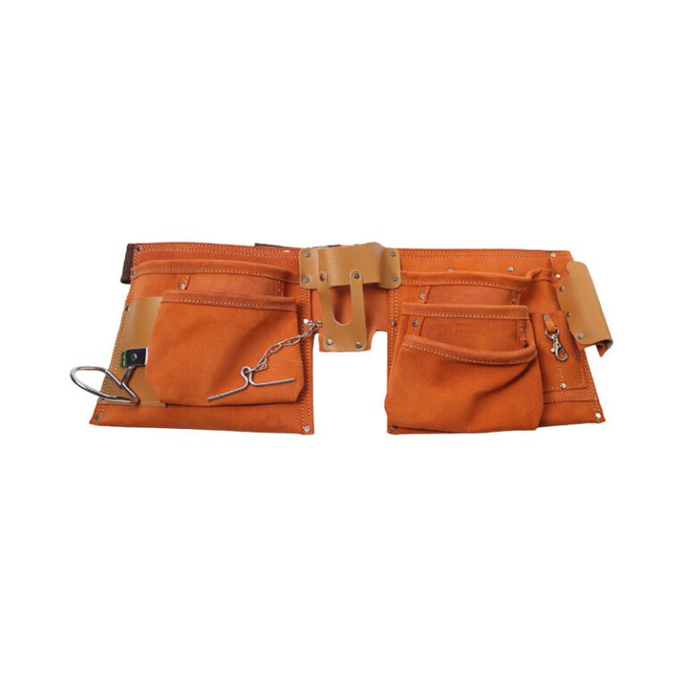 Cinto com 2 Bolsas de Pele e 10 Divisórias 47330