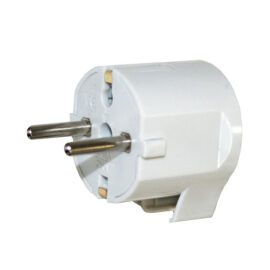 Ficha Elétrica Macho com Terra 90º 68041