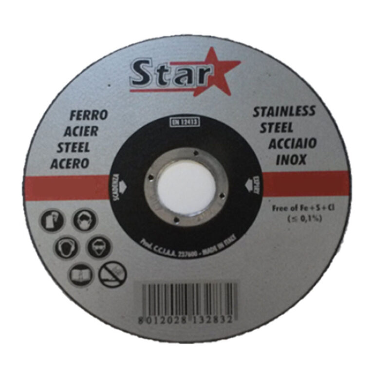 Disco de Corte Inox e Ferro 115mm x 1mm
