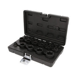 Chaves de Caixa Torx Plus 1/4"+3/8"+1/2" KIT 19 Peças