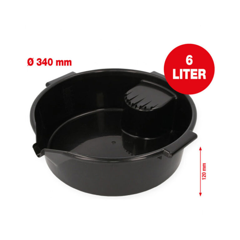 Tina de Recolha para Óleos 6L Ø 340mm