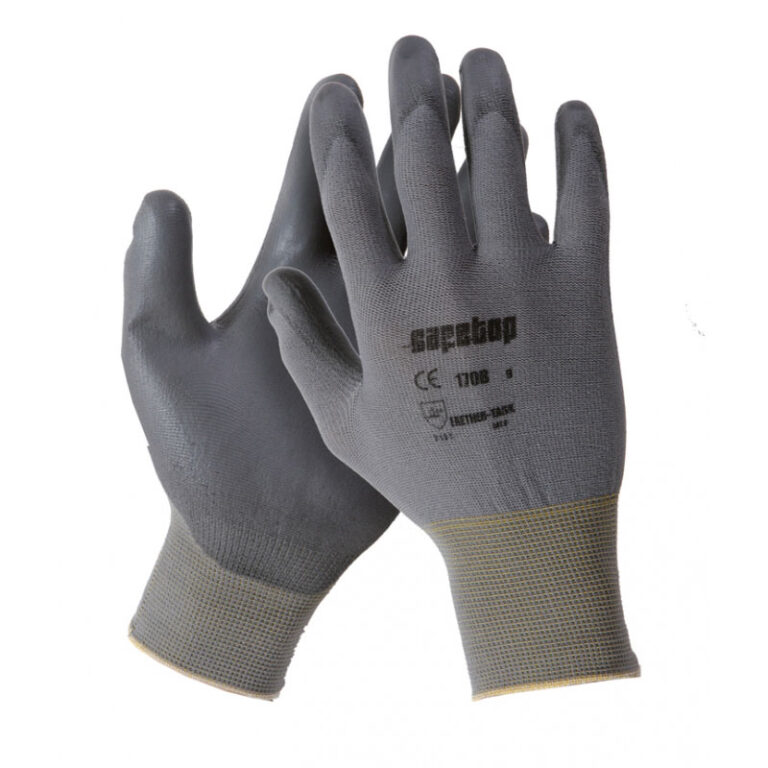Luva Cinza Feather Task (Par)
