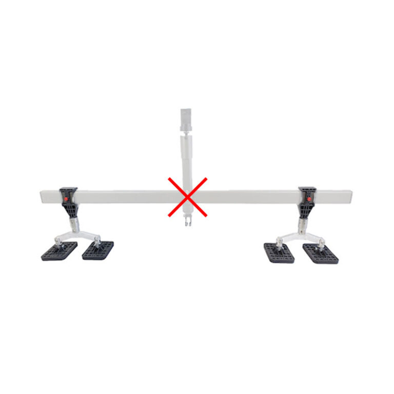 Apoio Duplo para Barra Pro Light