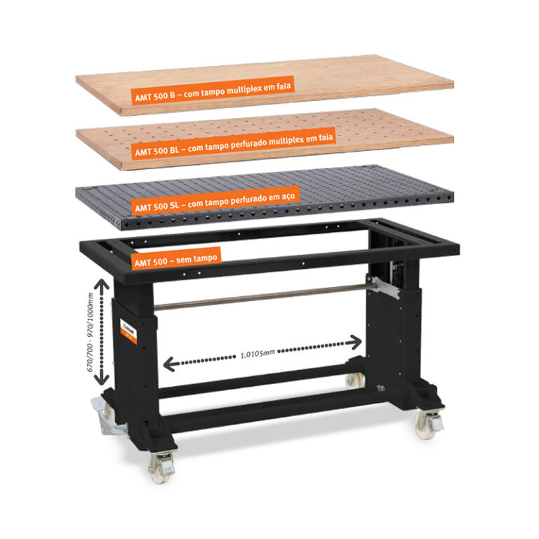 Mesa Elevatória AMT500 500kg