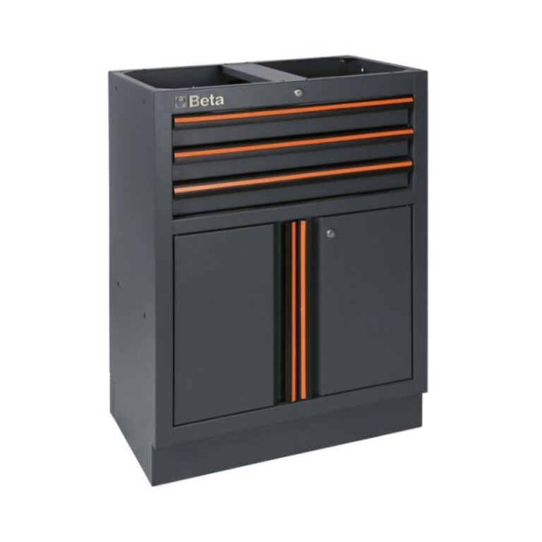 Módulo 3 Gavetas e 2 Portas C45PRO 2.0 M3A