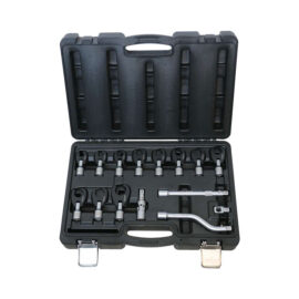 Chaves de Bocas Dozavadas 3/8" com Articulação KIT 15 Peças