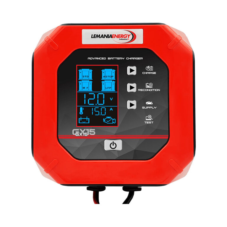 Carregador de Baterias Avançado GX15 12/24V