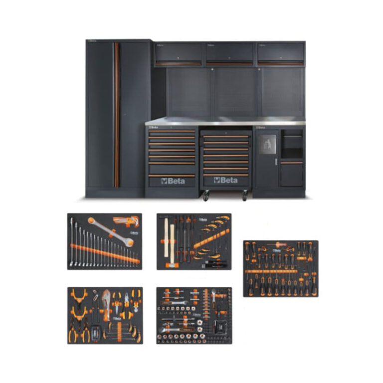 Móveis para Oficina C45PRO 2.0 X + 268 Ferramentas C45PRO 2.0 X/268UT