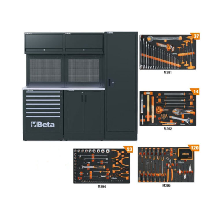 Móveis para Oficina RSC50 2.0 + 224 Ferramentas RSC50 2.0 DX/224UT