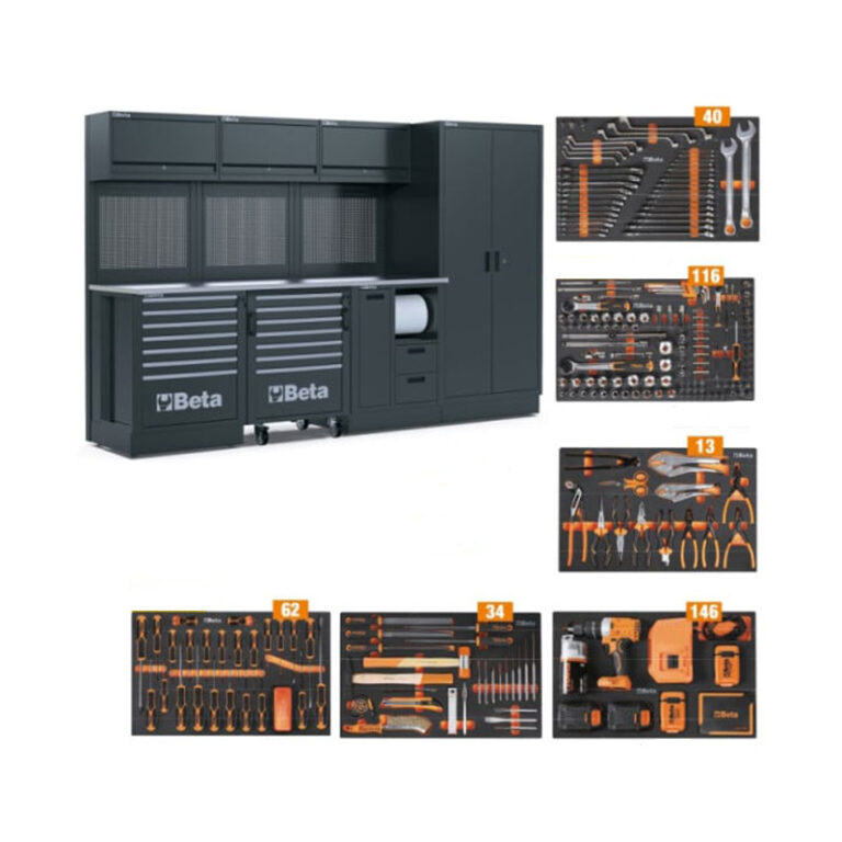 Móveis para Oficina RSC50 2.0 + 411 Ferramentas RSC50 2.0 FX/411UT