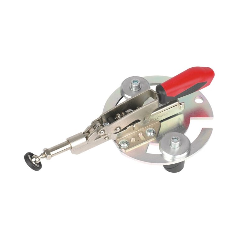 Grampo Horizontal em Placa Adaptadora com Parafusos de Fixação para Placa de Ensaio Ø 20mm