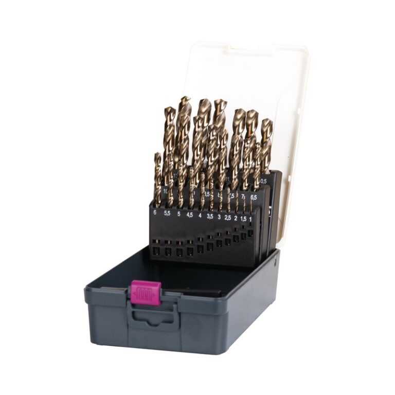 Jogo Brocas Helicoidais HSS-CO 1-13mm 25 Peças