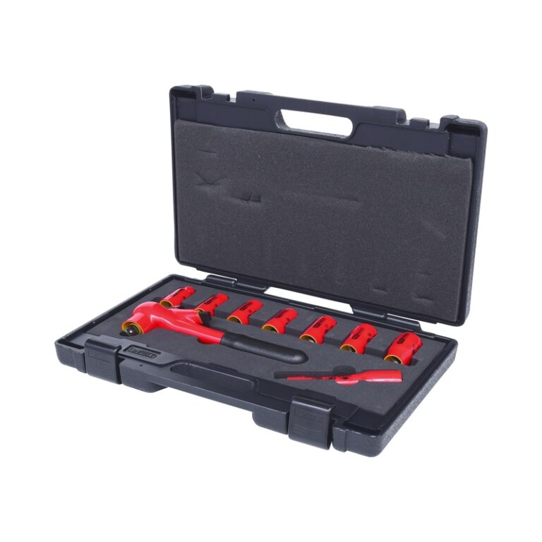 Jogo de Chaves de Caixa Isoladas 1/2" 9 Peças