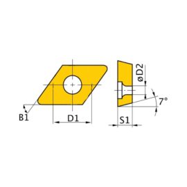 Pastilha HM DCMT070204
