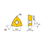Pastilhas HM ISO WCMT050308