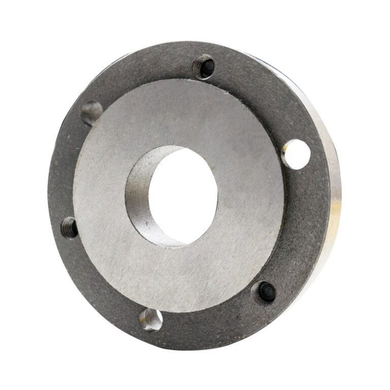 Prato Adaptador BISON 125mm para Buchas de Três e Quatro Castanhas A2-3