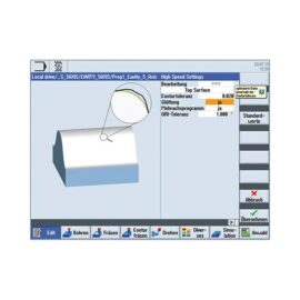 Software de Superfície Superior para Controlo SIEMENS SINUMERIK