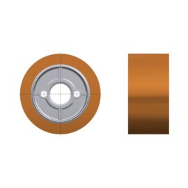 Rolo de Alimentação Ø 118 - 50 mm para Superfícies Irregulares