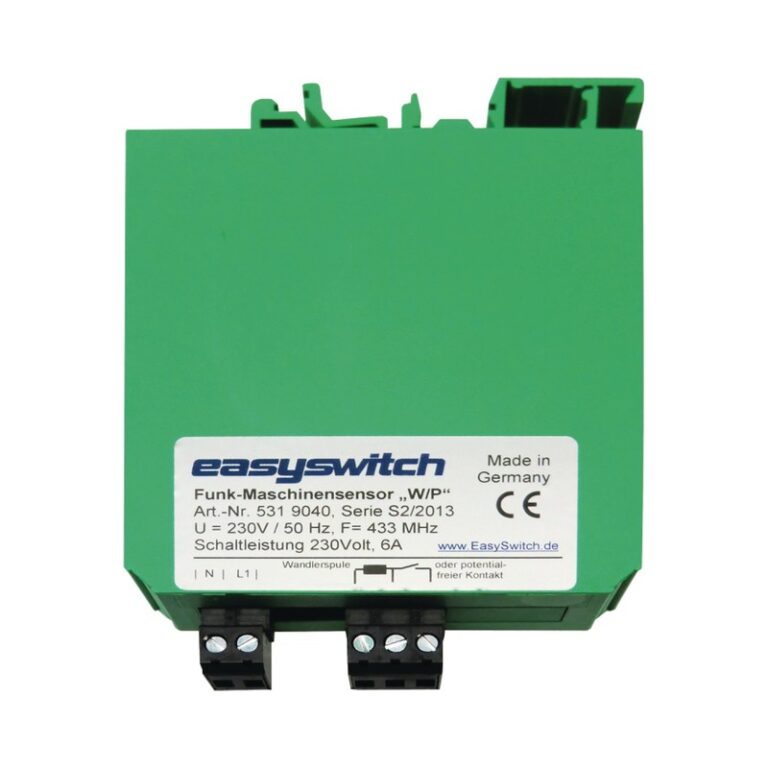 Sensor de Máquina sem Fios para Máquinas Permanentemente Ligadas