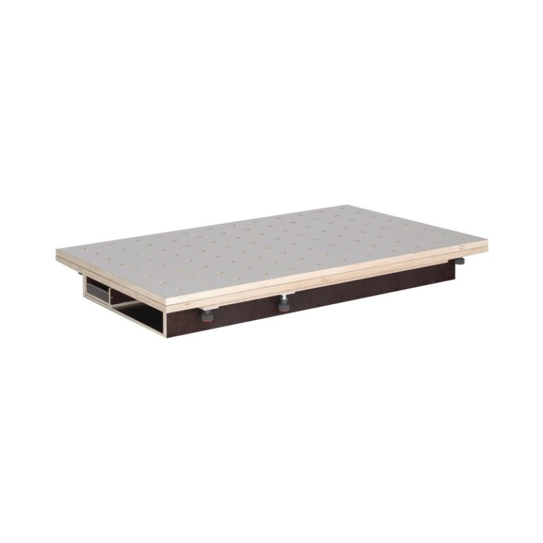 Tampo de Mesa 120x80/160x120cm Perfurado Ø20mm com Gaveta