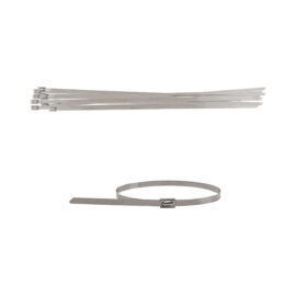 Braçadeiras de Cabos em Aço Inox (Pack 100)