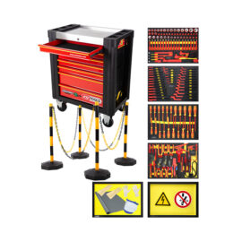 Carrinho de Oficina PERFORMANCEplus com 164 Ferramentas VDE