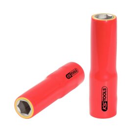 Chave de Caixa Isolada Comprida de 1/2" Sextavada