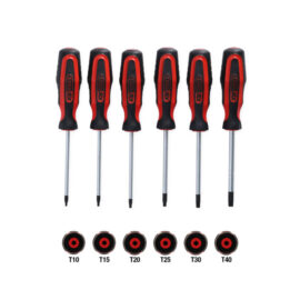 Chaves de Parafusos Torx ERGOTORQUEplus 6 Peças
