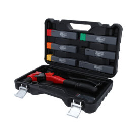 Conjunto de Alicate de Rebites 3 em 1 Rotativo 12 Peças