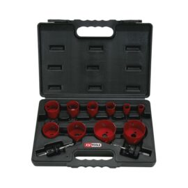 Conjunto de Brocas Cranianas Bimetal 12 Peças Ø 19 a 67mm