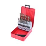 Conjunto de Brocas Espiral HSS-G Co 5 de 19 Peças 1mm a 10mm