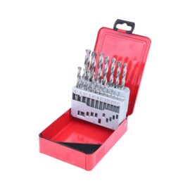 Conjunto de Brocas Helicoidais HSS-G de 19 Peças 1mm a 10mm
