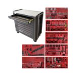 Conjunto de Carro de Ferramentas Signaturte i25 com 510 Peças para 7 Gavetas