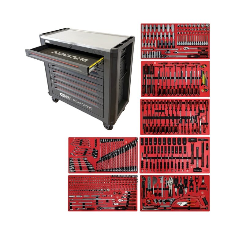 Conjunto de Carro de Ferramentas Signaturte i25 com 510 Peças para 7 Gavetas