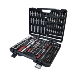 Conjunto de Chaves de 1/4" + 3/8" + 1/2" 195 Peças