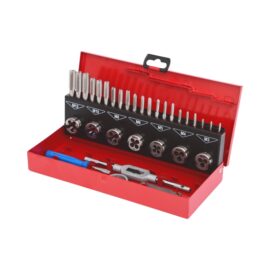 Conjunto de Ferramentas de Tarraxa HSS de 32 Peças