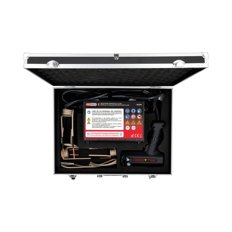 Conjunto de Pistola de Aquecimento por Indução 2000W 6 Peças