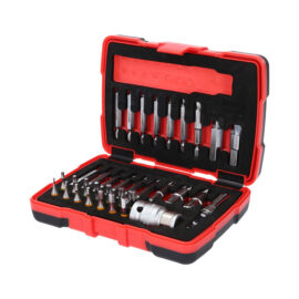 Desaparafusador de Parafusos e Sextavado 1/4" KIT 34 Peças