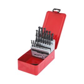 Jogo de Brocas Helicoidais HSS-R 25 Peças 1mm a 13mm