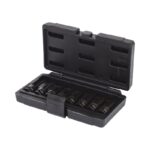 Jogo de Chaves de Caixa de Impacto Torx 1/2" Compridas 8 Peças T30 a T80