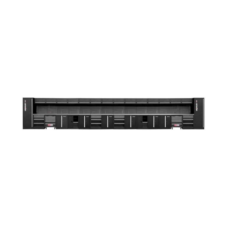 Sistema de Armários de Oficina Modular Reto 10720x500mm