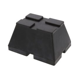 Taco de Borracha para Plataformas Elevatórias 160x120x90mm
